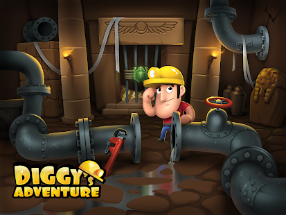 تحميل لعبة  Diggy’s Adventure مهكرة للاندرويد اخر اصدار